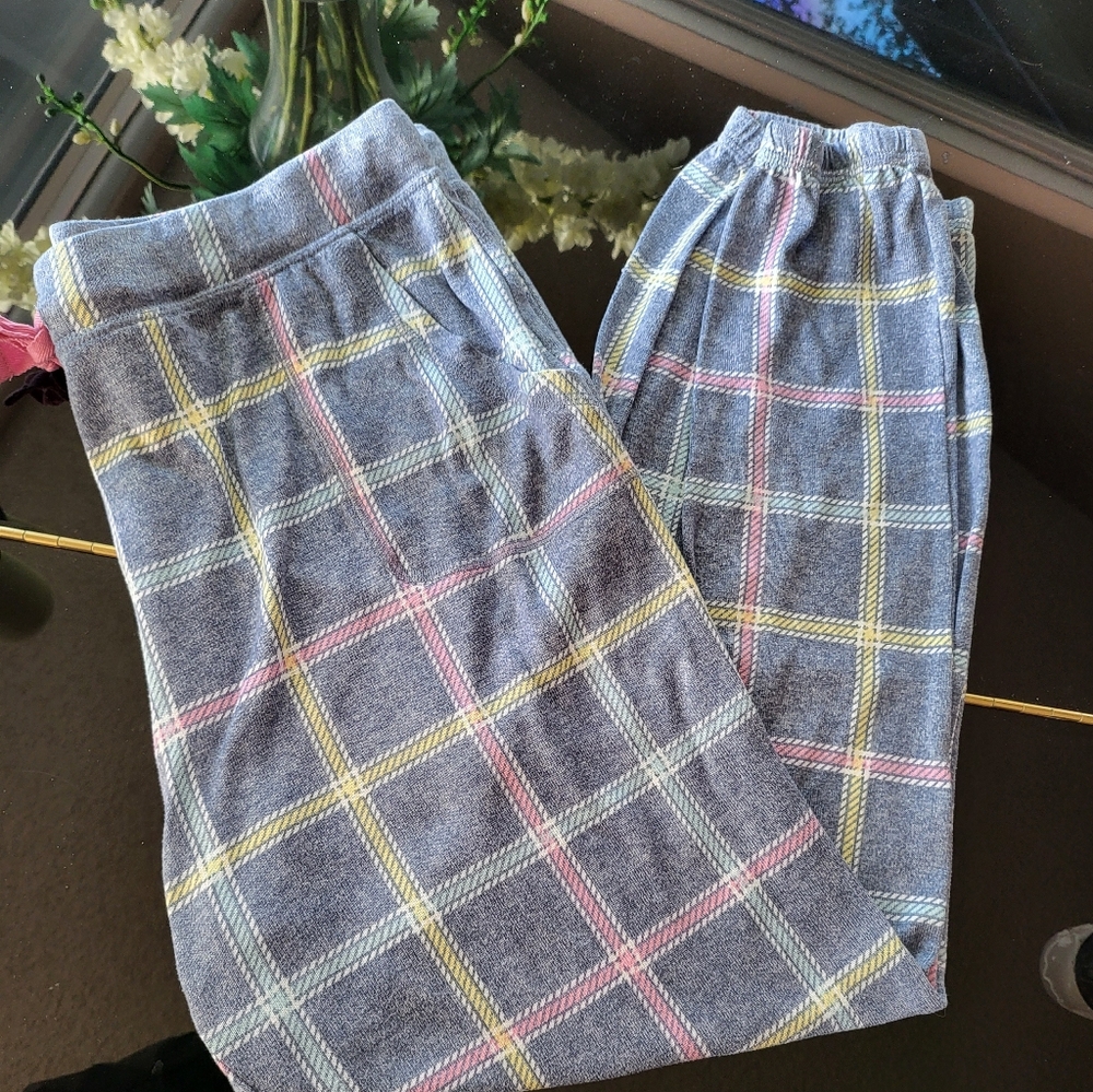 🩷 Cozy Plaid Lounge Pants – Women’s XL (Soft & Comfy!)